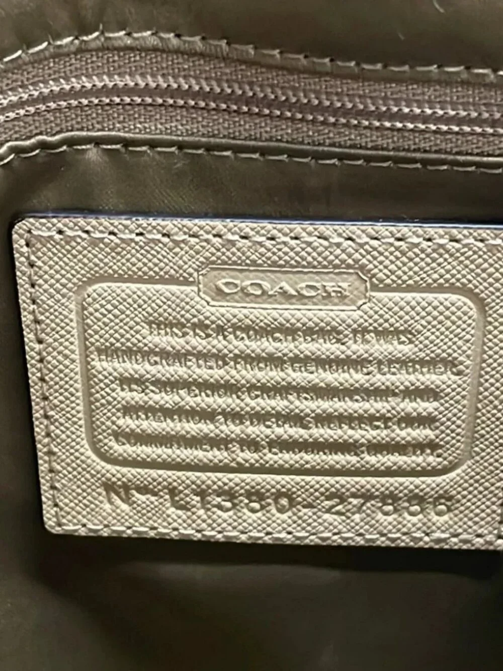 Coach fair used